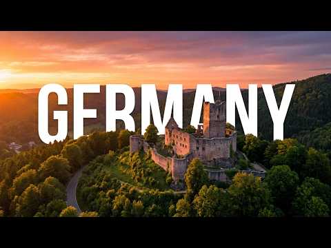 FPV-luchtbeeld van Burg Hohengeroldseck in Duitsland.